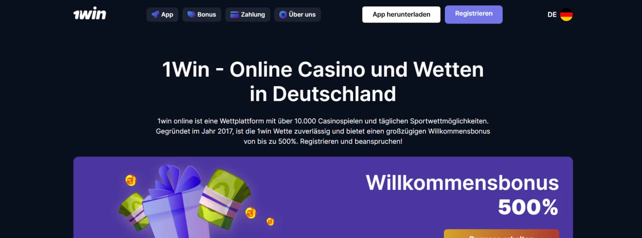 1Win Österreich: Casino, Sportwetten und Boni für Spieler aus Österreich